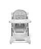 Baby Snug Dusky Rose with Snax Highchair Grey Spot image number 5